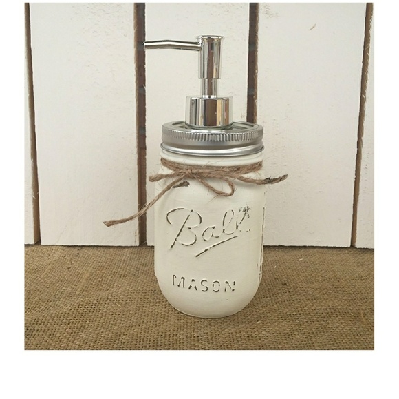 Shabby Chic Mason Jar Bathroom Sets - Picture 2 of 5